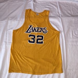 LA Lakers Magic Johnson tank